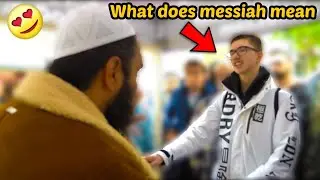 Christian asked about mean of messiah❓|uthman ibn farooq
