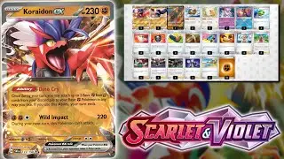 Koraidon-ex Deck Lists | Scarlet & Violet Standard Format
