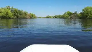 3 мая Москва река winboat 275 Mercury 9,9 раздушен до 15