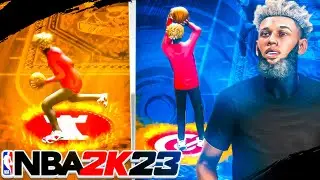 *NEW* TELEPORTATION HOP JUMPER TUTORIAL w/HANDCAM IN NBA 2K23! *MOST BROKEN MOVE*