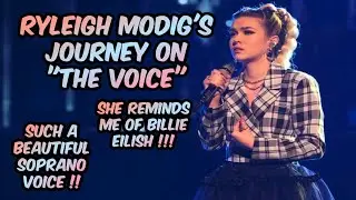 Ryleigh Modig's Journey On The Voice 🪶🩶🙌🏽😩