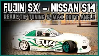 Best Fujin SX (Nissan Silvia S14) Drift Tune - CarX Drift Racing Online