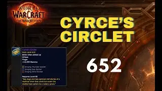 HOW TO UPGRADE Cyrce’s Circlet / WOW / WorldOfWarcraft