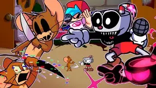 Cuphead.EXE VS Jerry.EXE Nightmare Cuphead VS Corrupted Jerry Cuphead VS Jerry | FNF MOD