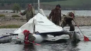 К байкальским нерпам на тримаране
