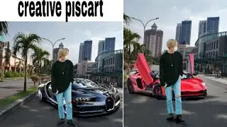Tutorial editting creative picsart