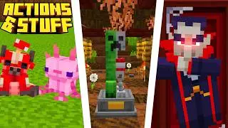 Every Actions & Stuff Armour Stand Prop (Minecraft Bedrock)