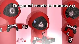 Squid game guards react to there daily life🦑🦑🦑🦑🦑🦑
