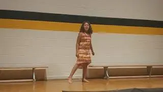Our sweet Lexi sharing a dance from school.