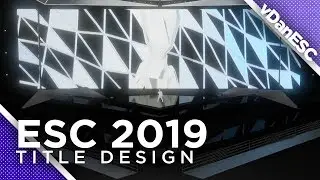 Eurovision 2019 - Official Title Design
