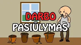 Darbo Pasiūlymas | Animacinis Anekdotas