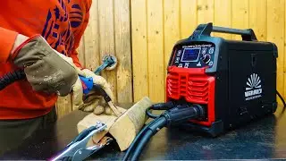 SEMI-AUTOMATIC WELDING MACHINE Vitals Professional MIG 2000 LCD Alu Synergy