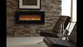 Touchstone 80001 Onyx Wall Mounted Electric Fireplace
