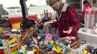 Another Rainy Swap Meet! AMAZING FINDS! RARE BLU-RAY!