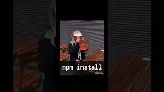 npm install #nodejs #node #npm #shriekdj