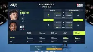 Tennis elbow 4 Tribute Tie Break SHELTON VS FILS Basel  :)