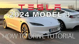 How to drive the 2025 Tesla Model 3 Highland (First time owner tutorial) - and other cool features.