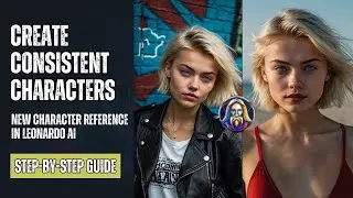 Create Consistent Characters With Leonardo AI's New Character Reference Tool, Step-by-Step Tutorial
