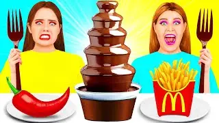 Шоколадный Фонтан Челлендж | Война пранков c RaPaPa Challenge
