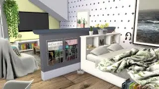 The Sims 4: Speed Build // STUDIO APARTMENT