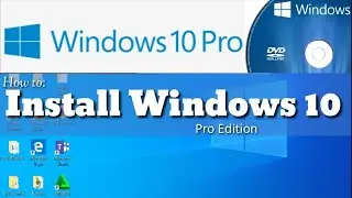 How to: Install Windows 10 Pro