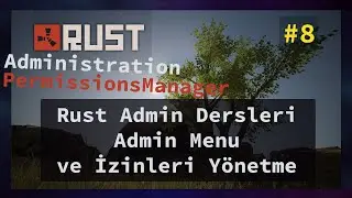 Rust Admin Menu ve Perms #8