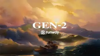 Шедевры живописи оживленные нейросетью | GEN-2 Rynway test