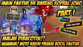 IKUT FASTUR 5K BARENG KOPRAL JONO LANGSUNG DIBACOTIN?! AUTO KASIH PAHAM BOCIL FASTUR SAMPE NGAMUK