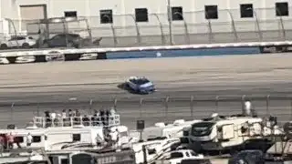 Kyle Larson Spin from the stands - NASCAR Cup Series at Texas 2024