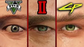 CRAZY DETAILS! | GTA5 vs. RDR2 vs. Cyberpunk2077
