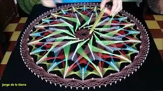 string art estrellado tercera parte por jorge de la tierra