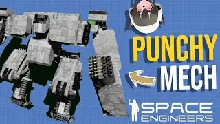 I Punched my Ship With This Mech, Space Engineers Mech Showcase