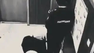 Вырубил жёстко мента