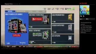 Madden 18 most feared bundle opening