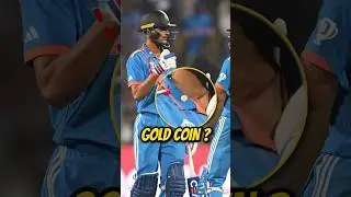 Shubhman Gill ने GOLD Coin Kyu Pehna Tha Match Ke Bich Me ? #shorts #shubhmangill