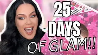 25 Days of GLAM!! Makeup Revolution Advent Calendar & BLUSH Review !!!