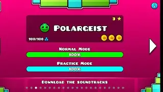ПРОХОЖДЕНИЕ ИГРЫ GD (Geometry Dash) POLARGEIST НА ТРИ МОНЕТЫ