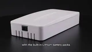 Scientek Mini UPS DC UPS for 5V 9V 12V  WiFi router modem and 15V 24V POE camera