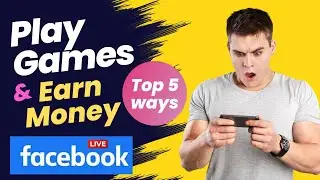 How to Make Money Playing Games on Facebook | How to Livestream on Facebook