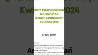 NOWY AUTORSKI arkusz pistacjowej matury 2024💚 Pobierz ze strony✨ pistacja.tv, 👉zakładka: Egzaminy