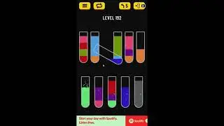 Water Sort Puzzle Level 192
