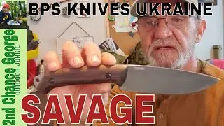BPS Knives - Savage. The first knife I have to have a Full flat grind. Very nice indeed.