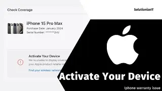Iphone: Activate Your Device | Iphone Serial Number | Iphone Warranty Check