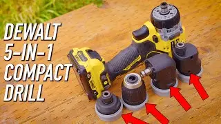 DeWalt's New 5-In-1 Drill: Is It Actually Useful? || Dr Decks