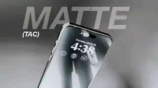 iPhone 15 Pro - MATTE [TAC Screen Protector]
