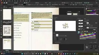 Adding a Table to the Module with Affinity Publisher