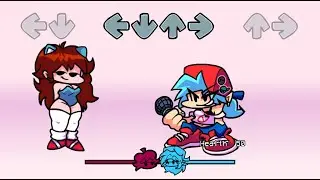 Friday Night Funkin' | Suddenly-Remake | cd-gf vs female-bf