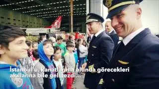 Çocuklarımızla Geleceğe Umutla Uçuyoruz - Türk Hava Yolları