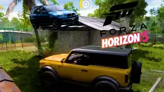 BMW SPAWN ON THE ROOF | FORZA HORIZON 5