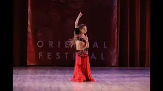 Таисия Ситницкая 12 лет, ORIENTEL FESTIVAL DESERT ROSE, номинация Taбла Соло
